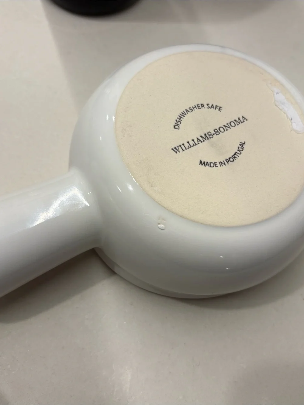 Williams Sonoma three white